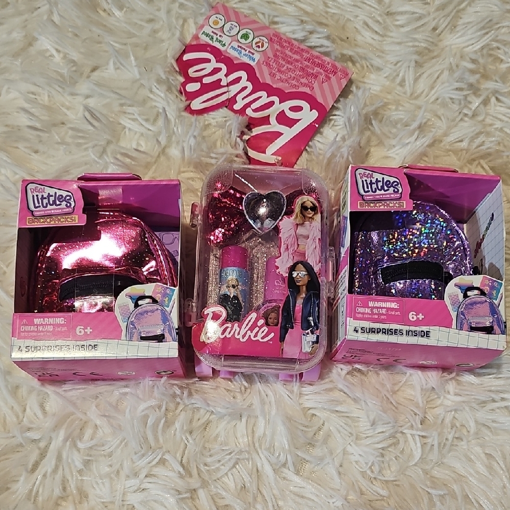 Barbie Toys Dolls Girls Gifts Real Littles Mini Backpacks Christmas Mattel